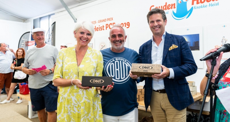 Dolce 's petanque trophy for  Chefs 2019/ Award ceremony at the  Cartoonfestival